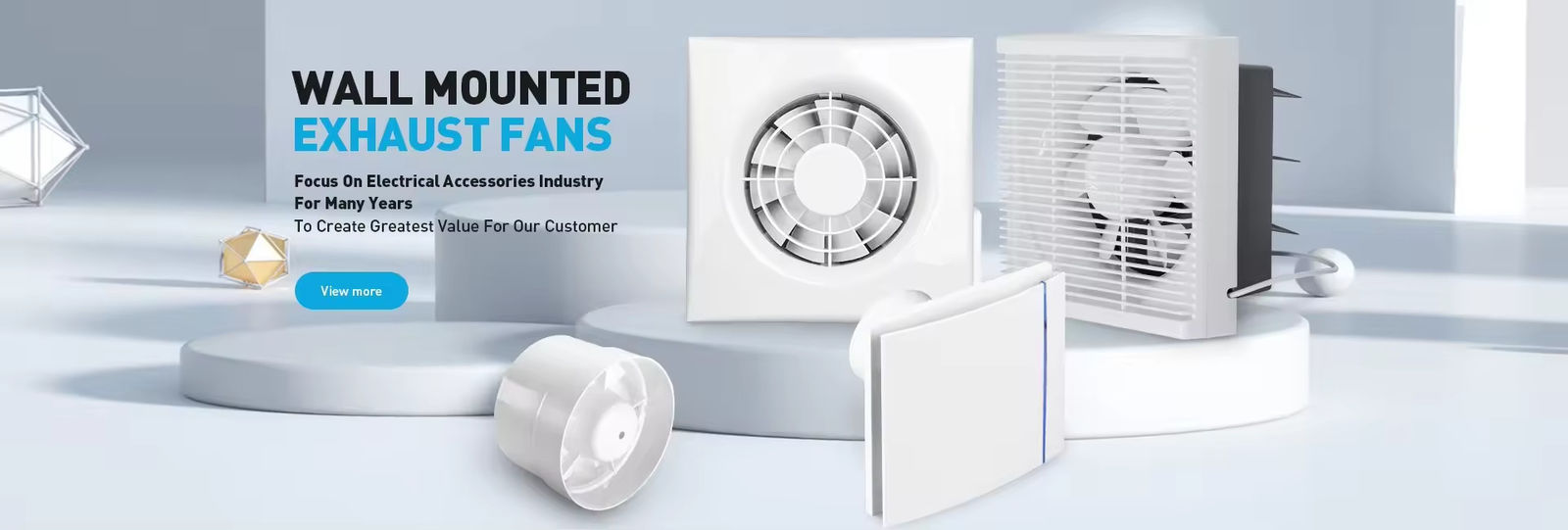 Wall Window Exhaust Fan