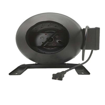 Customized 6 Inch 8 Inch High Temperature Ventilation Inline Duct Fan With Carbon Filter