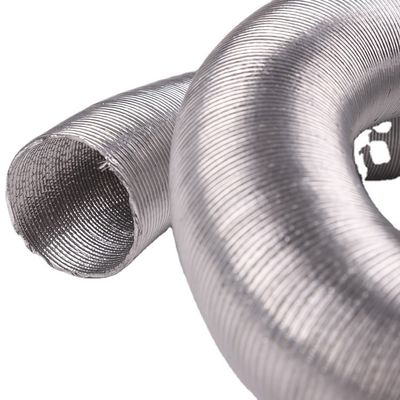 Plastic Mounting 100-315mm SAA Certificate Semi Rigid Flexible Duct for Air Condition