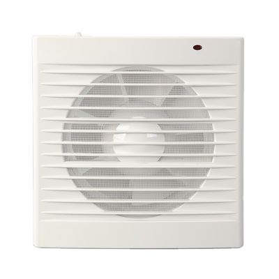 AC Electric 6 Inch Bathroom Wall Mounted Louver Axial Air Extractor Fan in White/Black