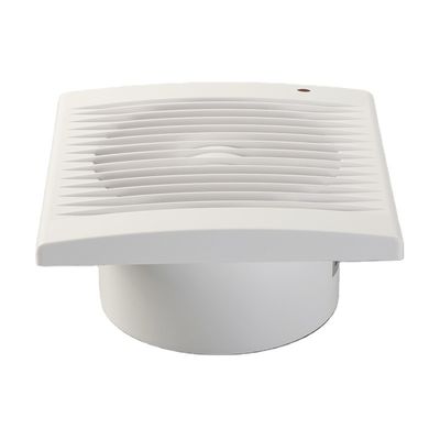 AC Electric 6 Inch Bathroom Wall Mounted Louver Axial Air Extractor Fan in White/Black