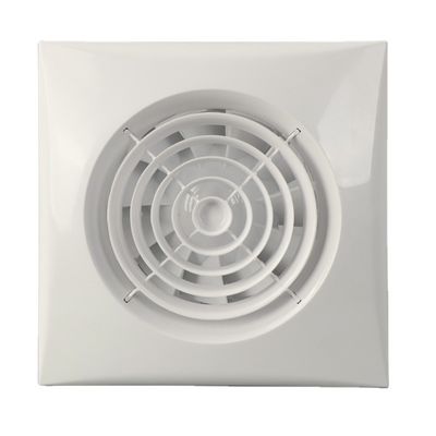 AC Electric 6 Inch Bathroom Wall Mounted Louver Axial Air Extractor Fan in White/Black