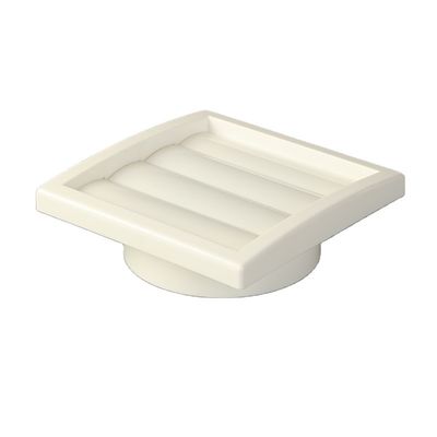 Customized Logo Air Condition Fixed Square Accessories Louvre Grill for Axial Flow Fan