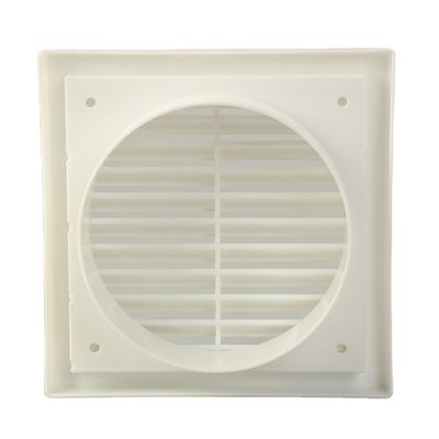 Customized Logo Air Condition Fixed Square Accessories Louvre Grill for Axial Flow Fan