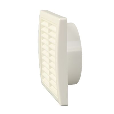 Customized Logo Air Condition Fixed Square Accessories Louvre Grill for Axial Flow Fan