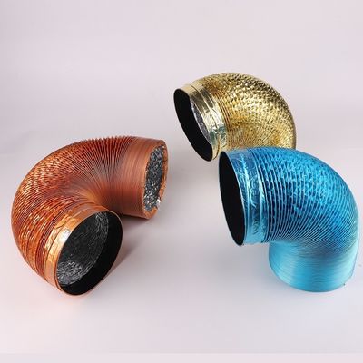 Flexible Duct for Exhaust Fan Semi Rigid Soft Double Single Layer AU Standard White
