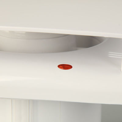Centrifugal Blade Bathroom Type Square Air Extractor Fan in White ABS Plastic Material