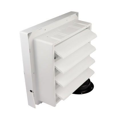 Wall Mount 8 Inch Full Metal Bathroom Ventilation Ceiling Exhaust Fan with Duct Pipe