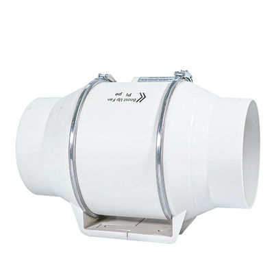 162-252 Air Quantity High Pressure Circular Duct Ventilation Fan for Reading Room/Bathroom