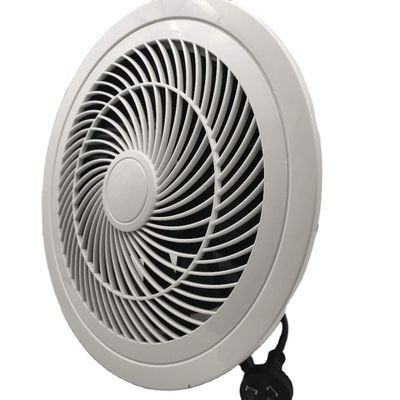 Customized Mass 200mm 250mm Wall Mount Ceiling Exhaust Fan with LED Light OEM/ODM Made