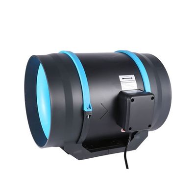 Temperature and Humidity Control AC 6&quot; Inline Duct Fan for Greenhouse 3 Years Mechanical Life
