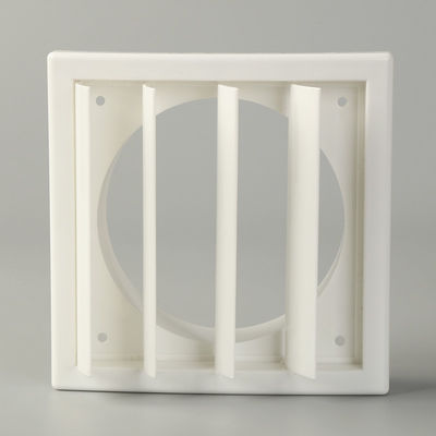 Customized Square Grille for Air Extractor Fan Accessories White Air Extractor Fan