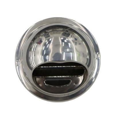 Square Shape 3 4 5 6 10 Inch Stainless Steel Grill Cover Hood Extractor Air Vent Tumble Dryer