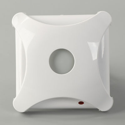 Plastic Blade 6 Inch 220V Silent Bathroom High Speed Ventilation Fan with LED Light Air Extractor Fan