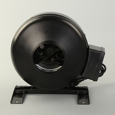High Air Flow 6 Inch Inline Duct Fan Exhaust Booster Fan for Hydroponic Grow Tent White