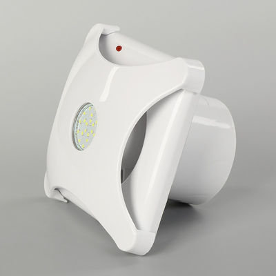 Wall Mount LED Light Axial Flow Fan for Household Humidity Control 162-252 Air Quantity