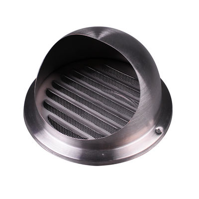 6 Inches Stainless Steel Home Wall Round Air Vent Diffuser with Waterproof Vent Cover