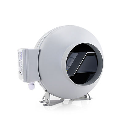 Plastic Blade Material 4 inch Silent Motor Circular Centrifugal Mixed Flow Inline Fan
