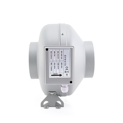 Plastic Blade Material 4 inch Silent Motor Circular Centrifugal Mixed Flow Inline Fan