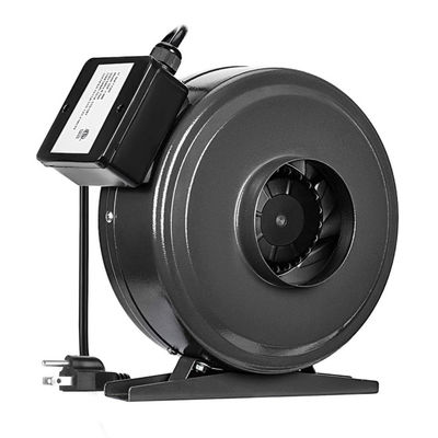 AC Electric Current Type 4' 6' 8' Hydroponic Inline Duct Fan with Centrifugal Design