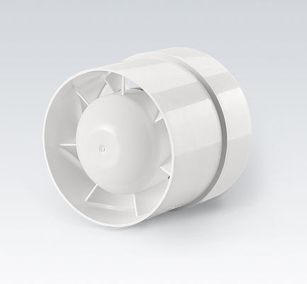 OEM Supported 6 Inch Ceiling Duct Bathroom Ventilation Fan with LED Light and Wall Mount