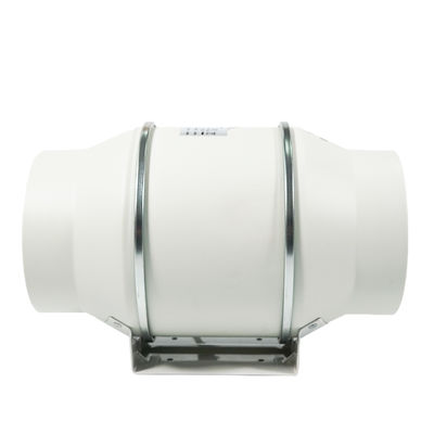 Customized Logo 8 Inch Silent Inline Duct Fan with SAA Certification and Airflow White