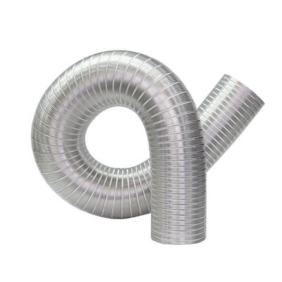 Mass Air Conditioning Aluminum Flexible Insulation Duct for OEM/ODM and White Color
