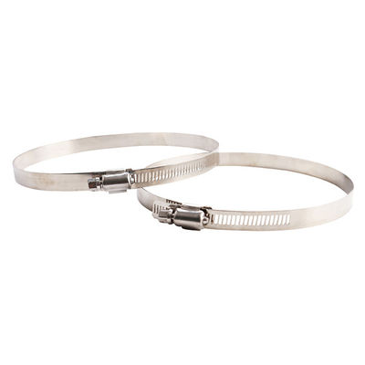 Online Technical Support 6 Inch Hose Clamp Adjustable for 304 Stainless Steel Ducts