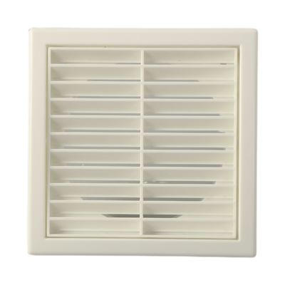 Efficiently Designed 23-65mm White Plastic Eggcrate Exhaust Air Grille for Ventilation