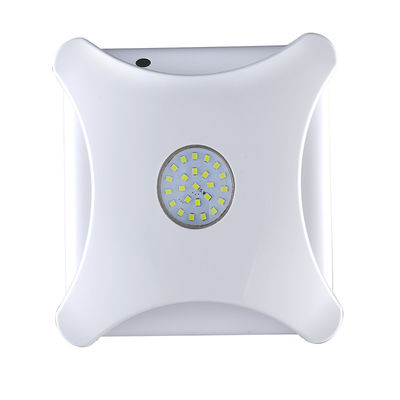 ABS Material 6 Inch Square Wall Mounted Bathroom Ventilation Exhaust Fan For Home
