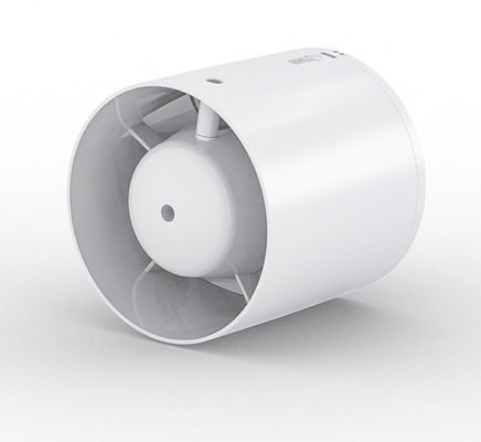 Wall Mounted Bathroom and Greenhouse Axial Flow Fan 4 5 6 inch Customization in White