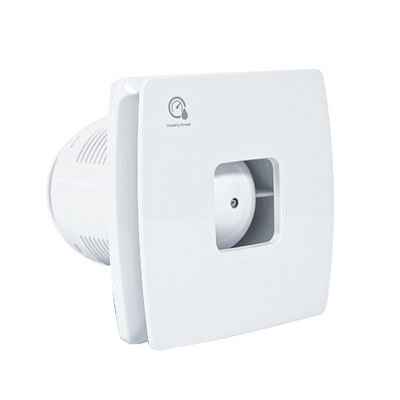 Customized Logo Square Extractor Window Exhaust Fan with Sensor ODM Support and Design