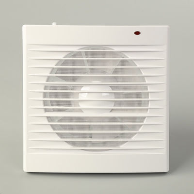 Ultra Quiet 4 Inch Customization Bathroom Ventilating Fan With LED Light In White