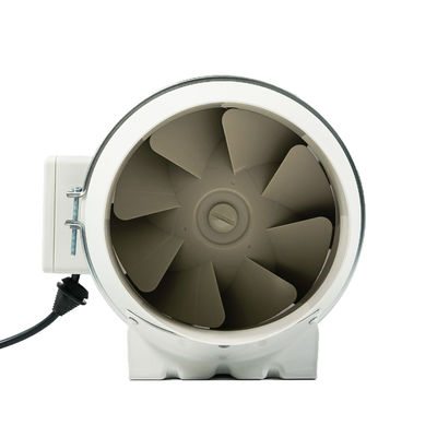 Customized Mass Dust Shroom 8 in Inline Fan with 3 Years Mechanical Life in CE Standard