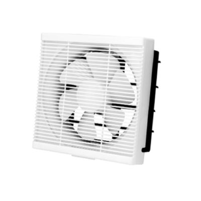 Greenhouse Roof Type Ventilation 100mm White Silent Wall Mounted Exhaust Fan with Damper