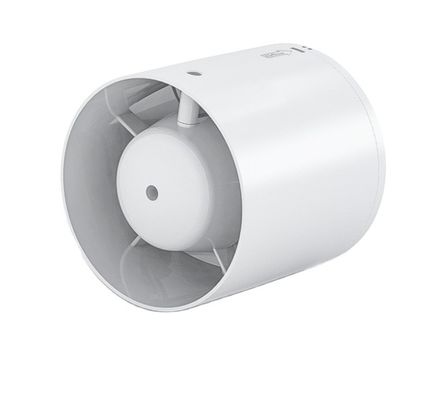 Low Noise 5 Inch White Greenhouse Grow Tent Wall Mount Extractor Exhaust Fan for Benefit