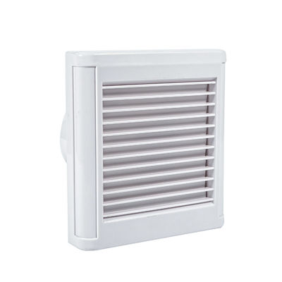 OEM/ODM Design Mass 150 mm White Wall Mounted Air Small Dust Exhaust Fan for Plastic