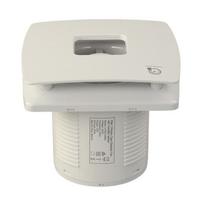 170mm Wall Ceiling Mount Exhaust Fan with PIR Sensor LED Light and 23-65mm Axial Flow Fan
