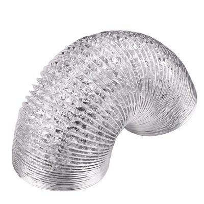 Plastic Blade Axial Flow Fan Flexible PVC Duct for High Temperature Air Ventilation
