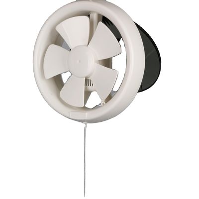 AC Electric Current Type Plastic Blade Hydroponic Wall Mount Axial Fan for Round Ducts