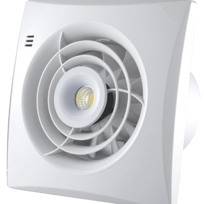 Customized Support 4 6 Inch Bathroom Glass Exhaust Duct Fan with Ventilation and Mounting