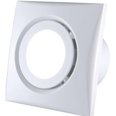 Customized Support 4 6 Inch Bathroom Glass Exhaust Duct Fan with Ventilation and Mounting