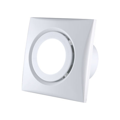 Hotels 120mm High Power Ceiling Mounted Exhaust Fan with LED Light and Customization