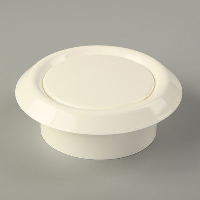 White 100mm Hydroponic Inline Fan for High Speed Mix Flow Ventilation in Grow Tents