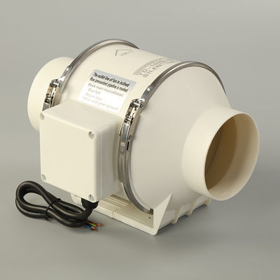 Wall Mounting Mixed Flow Inline Duct Fan With Variable Speed Controller 100mm 240V