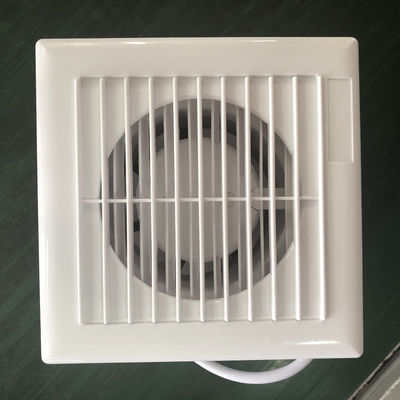 AC Electric Current Type Square Extractor Fan for Ceiling Window Mounted Ventilation