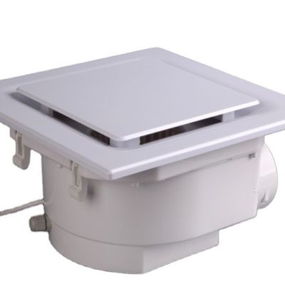 Retail 4 Inches Ceiling Mounted Silent Ventilation Extractor Fan With Back Shutter And Light For Bathroom
