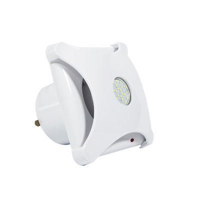 White 4 Inch Wall Mounted Round Ventilating Exhaust Fan With Plug For Bathroom Kitchen Window