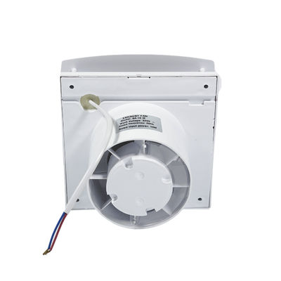 White 4 Inch Wall Mounted Round Ventilating Exhaust Fan With Plug For Bathroom Kitchen Window