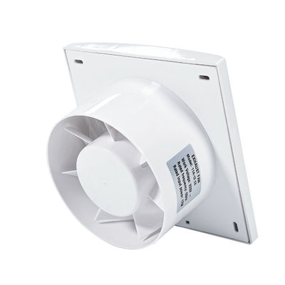 ABS Silent Glass Window Electric Air Extractor Fan with LED Light and Plastic Blade